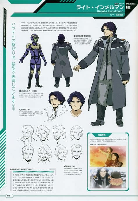 Macross Delta - Character Design Works - Part 4 | www.GBMshop.com