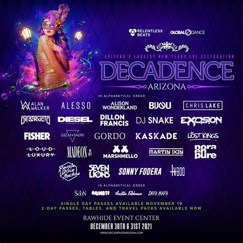 Decadence Arizona Announces Massive NYE Lineup With Marshmello, Excision, Alison Wonderland ...