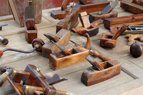 Antique Carpenter Tools — Stock Photo © kiyyah #2545430