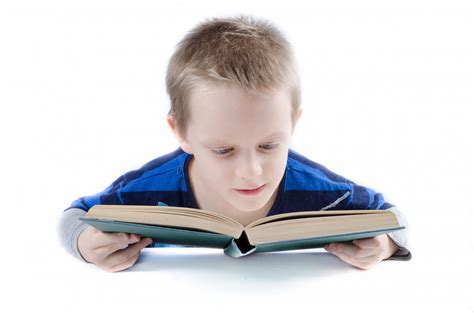 Boy Reading A Book Free Stock Photo - Public Domain Pictures