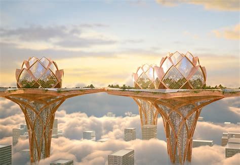 City in the Sky - Future City Concept by Hrama: Most Beautiful Houses ...