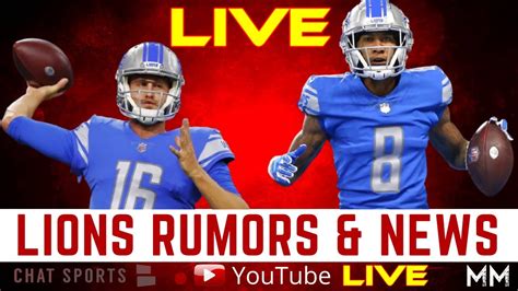 Lions News & Rumors: Lions vs. Seahawks, Josh Reynolds Future, 2022 NFL Draft Talk + Lions Loss ...