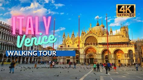 Venice Walking Tour | 4k Italy City Walks [ 4K HD / 60fps ] - YouTube