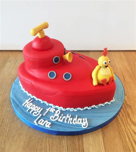 Twirlywoo Boat Birthday Cake - The Cakery Leamington Spa | Birthday ...