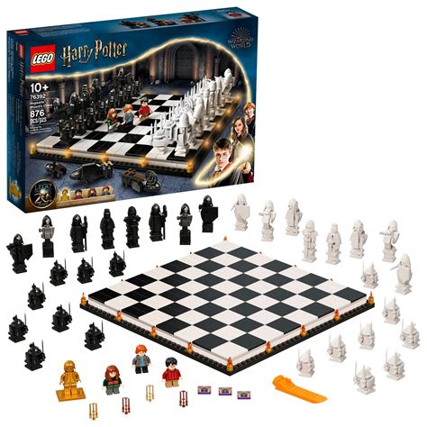 LEGO Harry Potter Hogwarts Wizard's Chess Set 76392 - Walmart.com