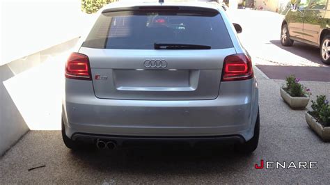 Audi S3 / A3 8P Facelift - Rear lights Full LED - YouTube