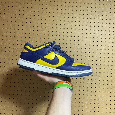 Michigan dunks Size 10.5 Bit of repainting done... - Depop