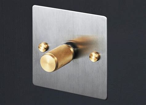 Solid Metal Light Dimmer Knob