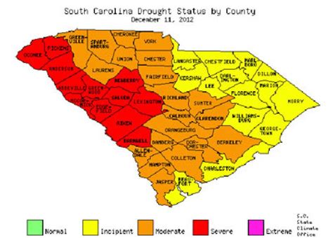 Pickens County Now In Severe Drought | Easley, SC Patch