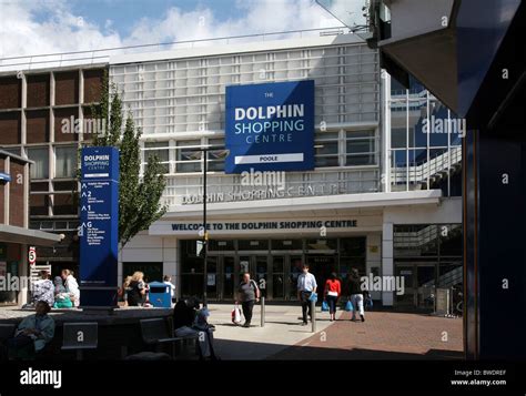 Falkland Square entrance to The Dolphin Centre, a popular shopping mall ...