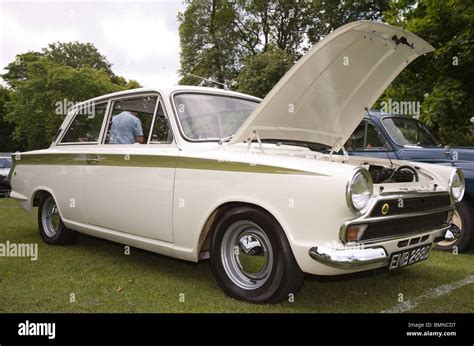 Ford Lotus Cortina MK2 classic car Stock Photo - Alamy