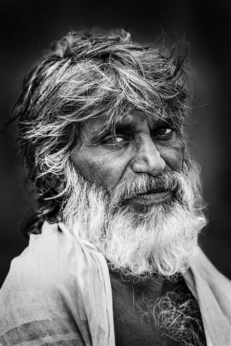 Man Of Benares Ghats Photograph by Trevor Cole - Fine Art America