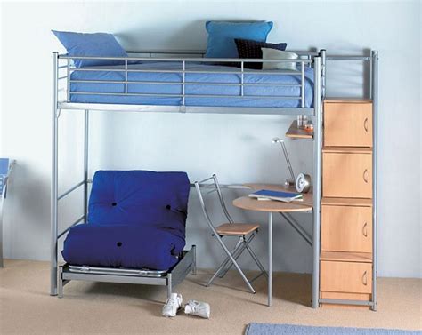 Futon Bunk Bed with Desk - Rustic Living Room Furniture Sets Check more ...