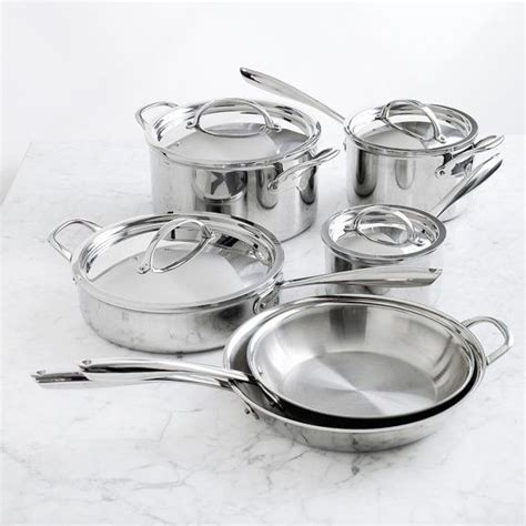 Williams Sonoma | Cookware set, Copper cookware, Stainless steel cookware