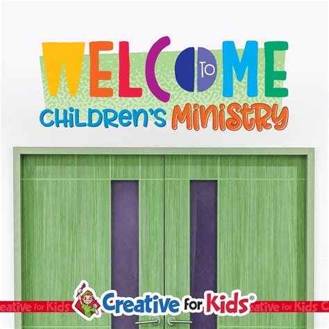 Sunday School Decal Welcome to Children's Ministry | Etsy