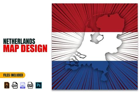 Netherlands Liberation Day Map Design