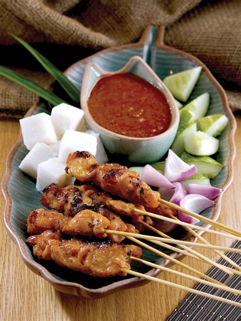 Malaysian Satay with Peanut Sauce from The Best of Chef Wan Volume 1: A Taste of Malaysia by ...