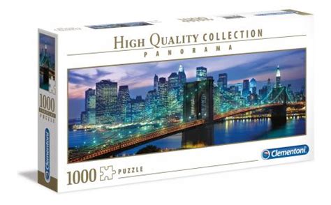 NEW YORK SKYLINE - Puzzle 1000P : ShopForGeek.com: Puzzle Clementoni GEEK Collection