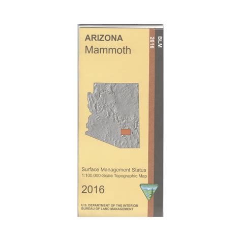 Map: Mammoth AZ - AZ127S – Public Lands Interpretive Association