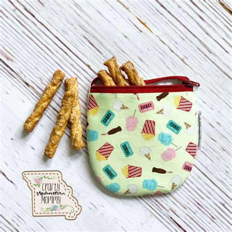 Reusable Scoop Snack Zipper Bags – Crafty Midwestern Mommy