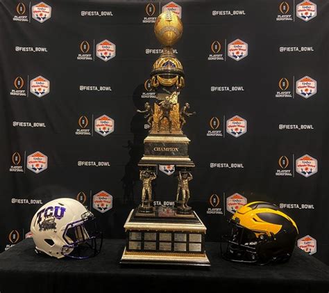 Michigan, TCU set for battle in College Football Playoff semifinal in ...