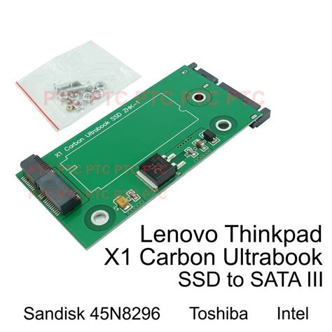 SSD Lenovo X1 Carbon Ultrabook SATA 20+6PIN to SATA3.0 2.5inch Cards ...