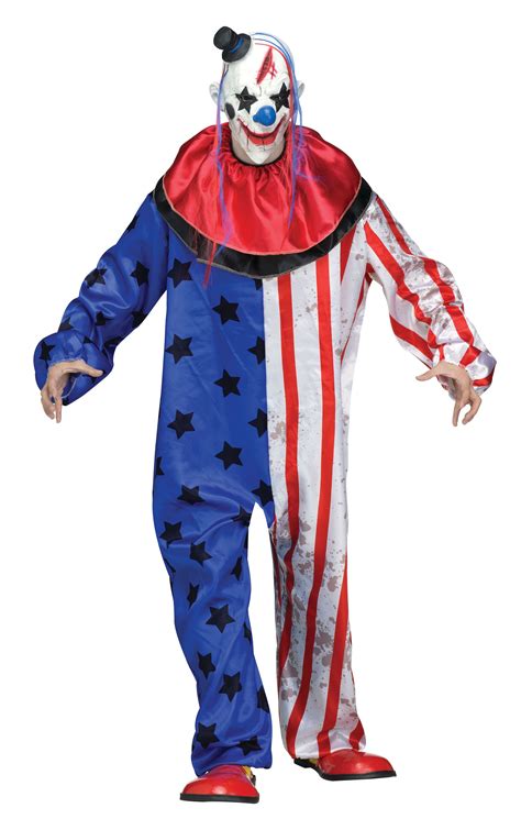 Halloween Men's Evil Clown Adult Costume Size Medium by Fun World - Walmart.com