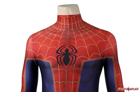 Spider-Man Across The Spider-Verse Peter Parker Pink Cosplay Costume