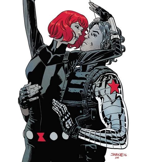 Black Widow & Winter Soldier's Romantic History | Marvel