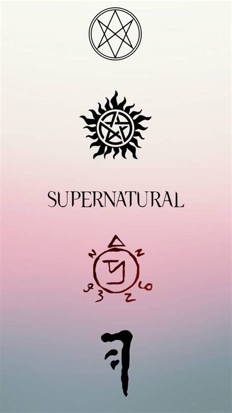 Supernatural Symbol Wallpapers - Wallpaper Cave