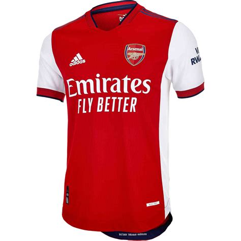 2021/22 adidas Martin Odegaard Arsenal Home Authentic Jersey - SoccerPro