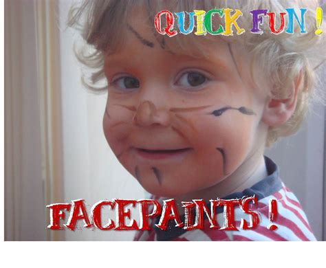 Facepainting - Quick Fun. Who doesn't love having their face painted? My little ones ask for it ...