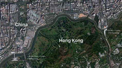 Here’s the Hong Kong – China border, which I think was left out of the ...