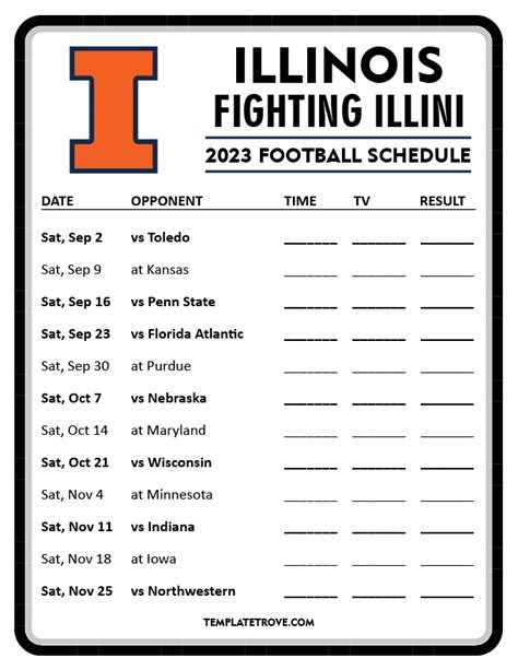 Illini Schedule 2024 - Amandi Beatriz