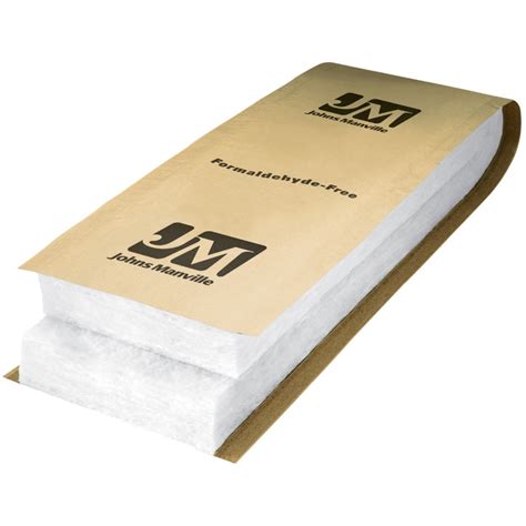 Johns Manville R-38 Fiberglass Batt Insulation with Sound Barrier (23 ...