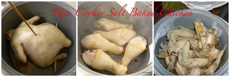 Yin's homemade 盈盈巧手: Hakka Rice Cooker Salt Baked Chicken 客家盐焗鸡