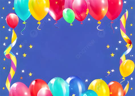Background For Happy Birthday Banner Design With Lots Of Bubbles, Birthday, Background Design ...