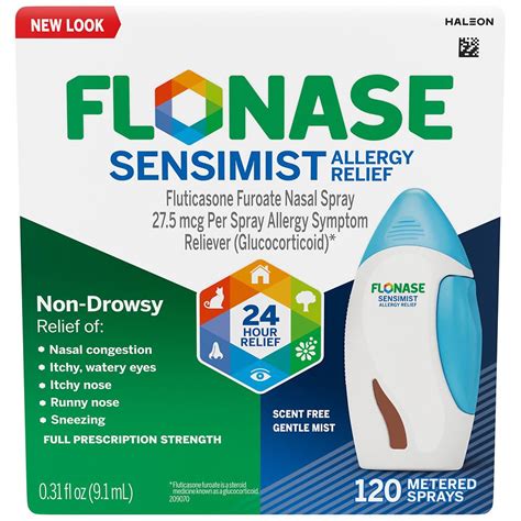 Nasal Spray For Allergies Flonase / Up And Up Allergy Relief Nasal Spray Metered Target ...