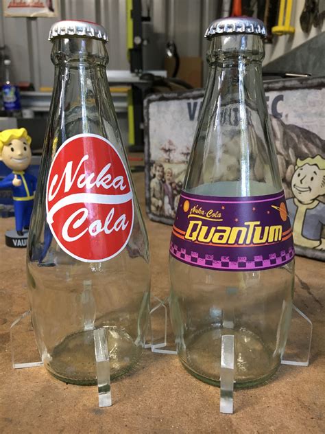 5+Simple Nuka Cola Fallout Papercraft Template -download - El Club Delaflojera