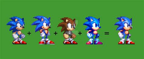 ModGen styled classic sonic by MekanTheGuy on DeviantArt