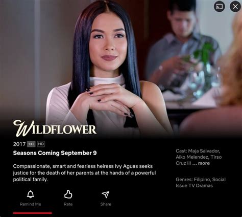 Wildflower & ABS-CBN Films To Arrive On Netflix In September