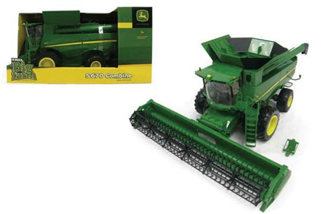 John Deere 46070 Big Farm S670 Combine toy 1/16 scale/Rotation/Harvester Tractor 36881460701 | eBay