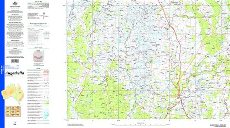 Buy Augathella SG55-06 Topographic Map 1:250k