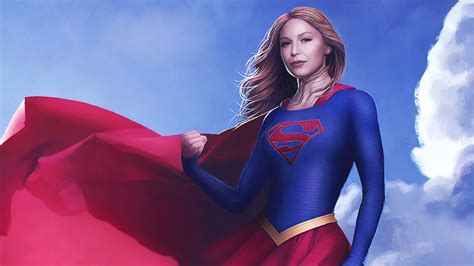 Supergirl Flying Art Wallpaper,HD Superheroes Wallpapers,4k Wallpapers ...