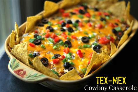 Tex-Mex 'Cowboy' Casserole - Aunt Bee's Recipes