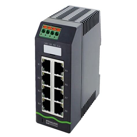 Murr Elektronik Xelity Xelity 8TX Unmanaged Switch 8-port 100Mbit 58812 ...