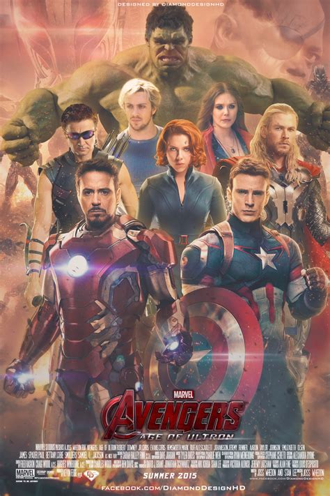 Avengers: Age of Ultron (FAN MADE) Poster - The Avengers Fan Art ...