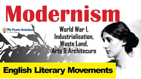 What is Modernism - English Literature - My Exam Solution