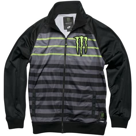 ONE INDUSTRIES OFFICIAL MONSTER ENERGY CLOTHING UNIVERSITY ZIP UP TRACK ...