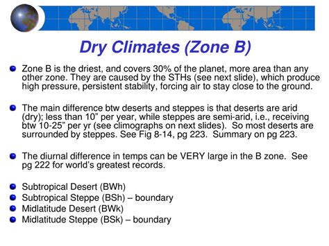 PPT - Chapter 8 Climatic Zones and Types PowerPoint Presentation - ID:666185